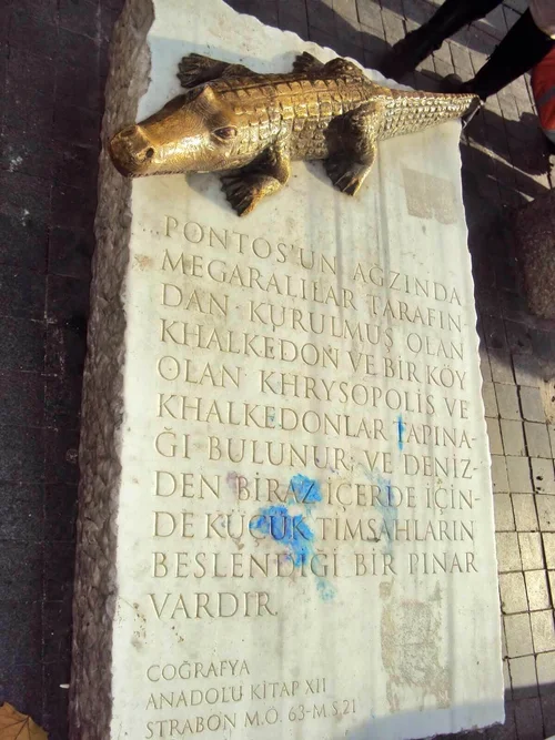 The Crocodile Statue in Kadıköy, Turkey, Derives its Significance from ...