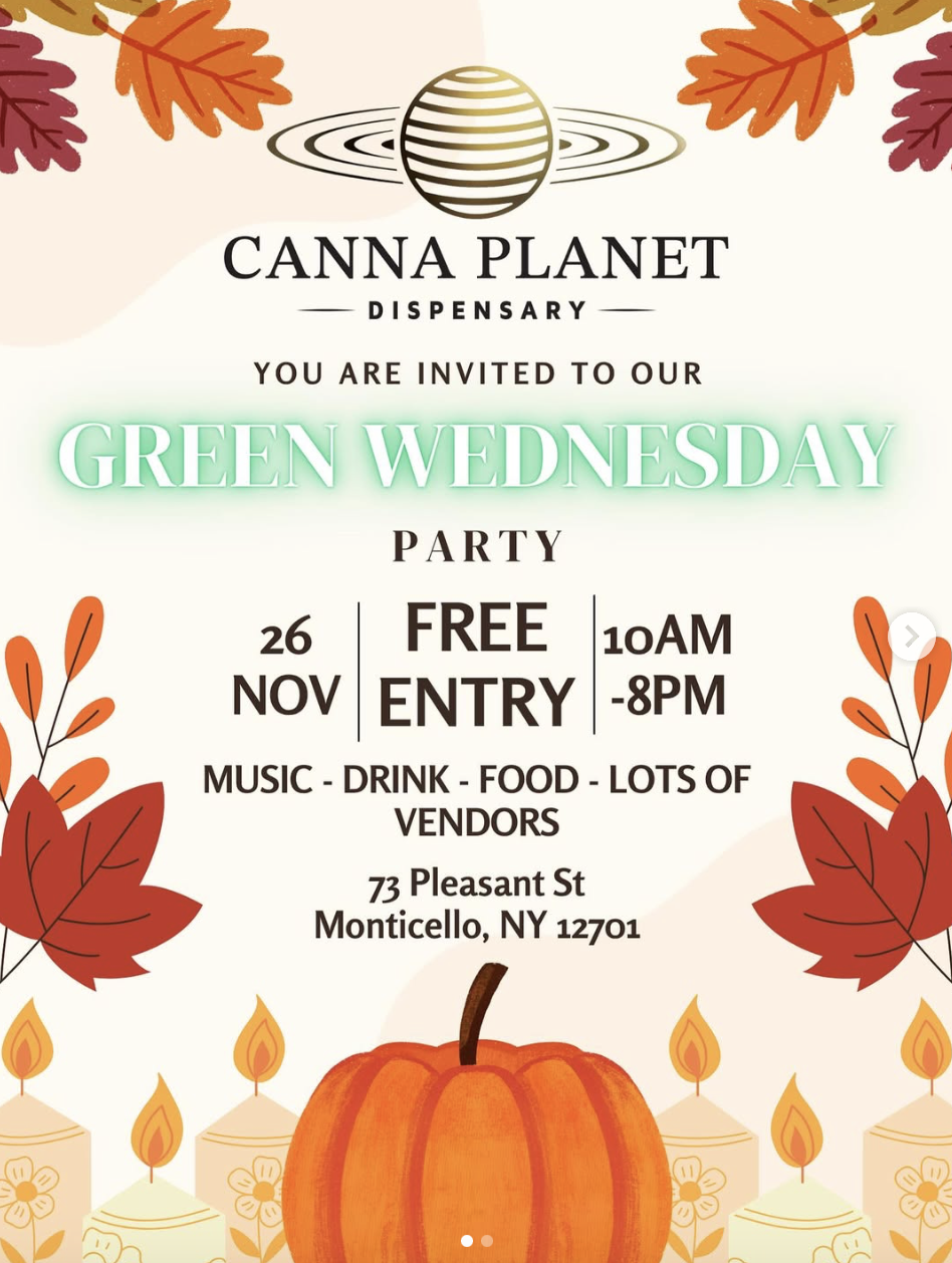 Canna Planet Green Wednesday Party