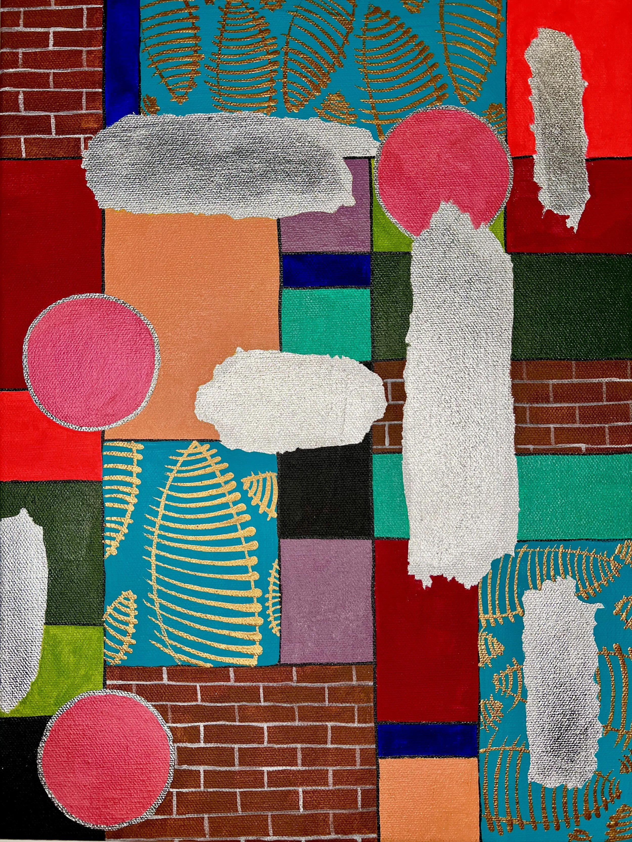 Title: Urban Paradise
Artists: Gerry GOS” Simpson & Ebony London
Dimensions: 12” x 16”
Medium: Acrylic on canvas