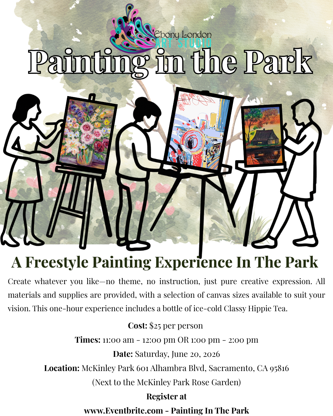 Painting in the Park 6/20/2026