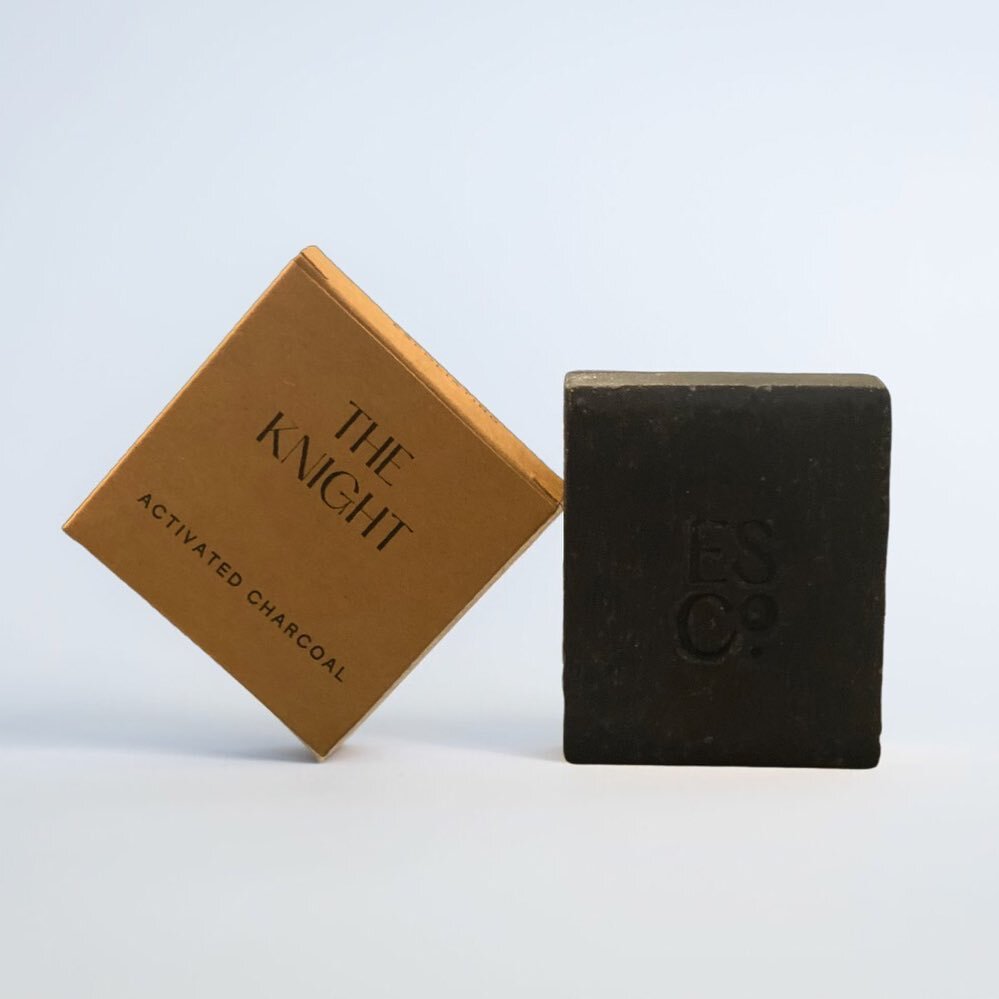 THE KNIGHT in charcoal now available @popcomtech in the @nyhiltonmidtown - smells like a fresh shower before a #nyc night. #naturalsoap