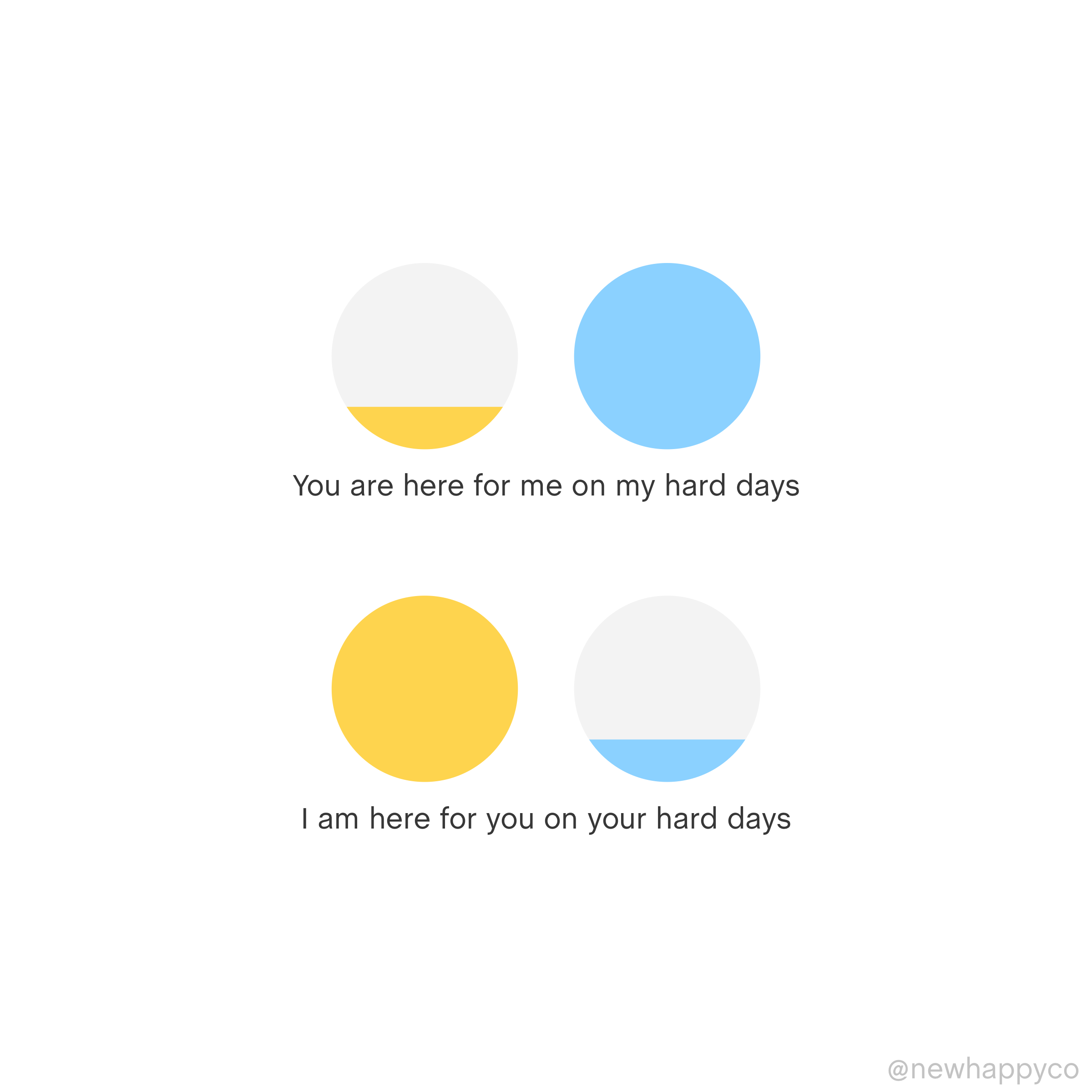 You are here for me