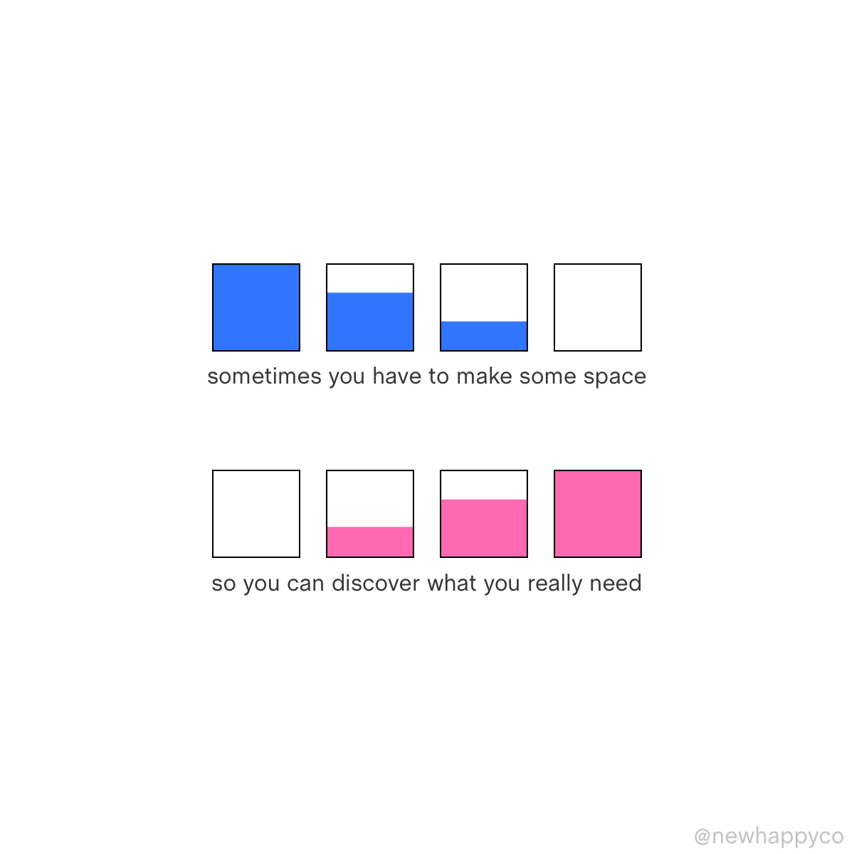 Create some space