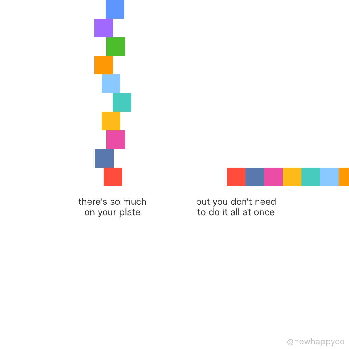 When you feel overwhelmed, try this