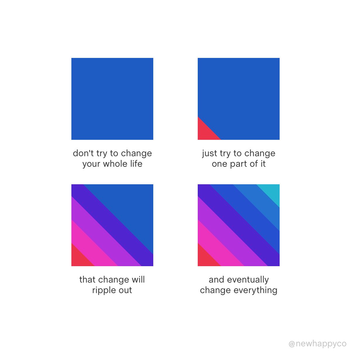 Just one change