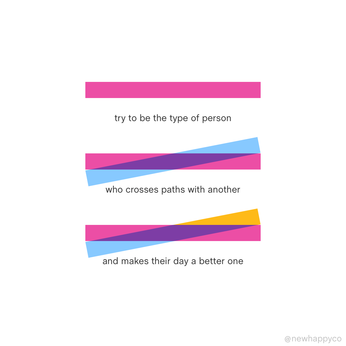 Weekly: Be the person