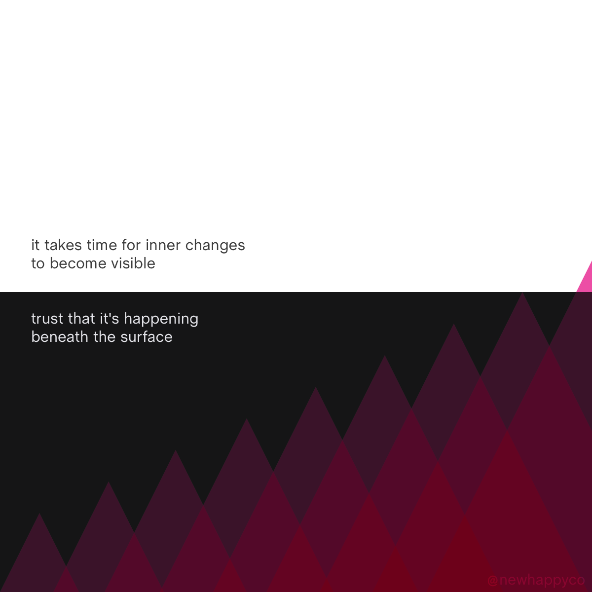 Beneath the surface — The New Happy