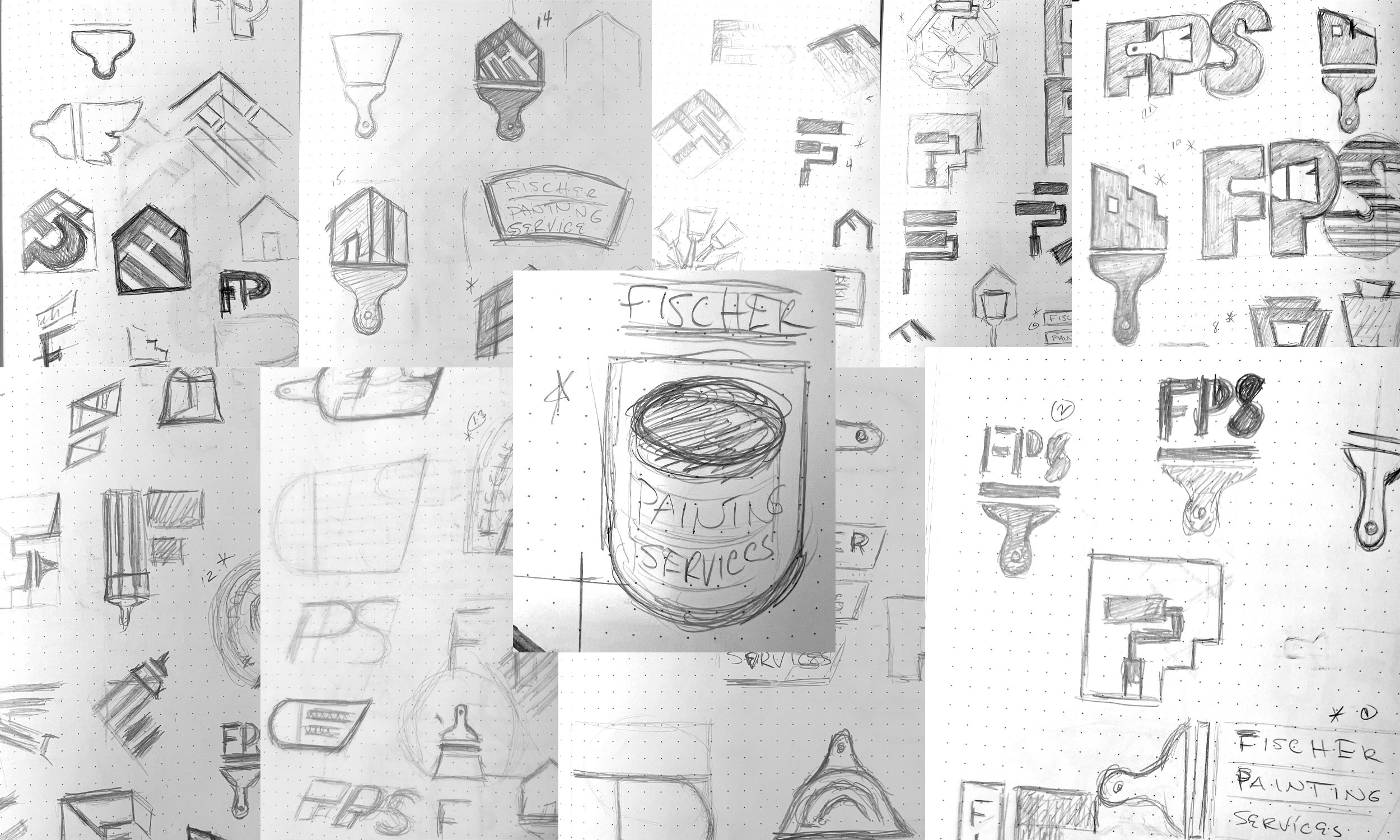 Fischer Painting Services Sketches