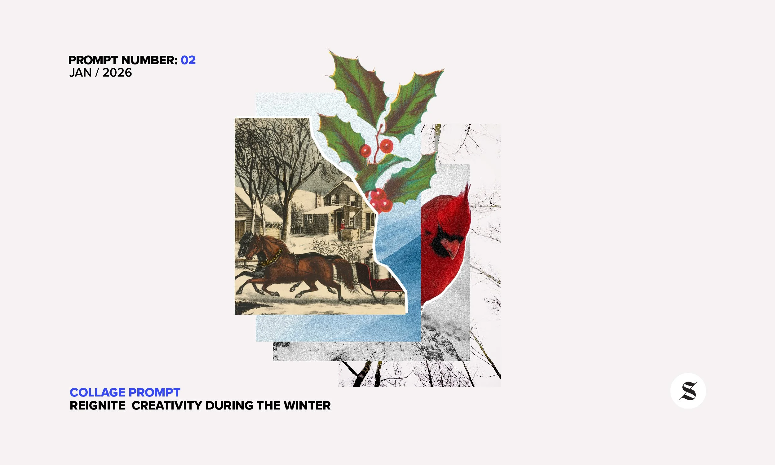 Winter Collage Challenge: Reignite Your Creativity During the Cold Season