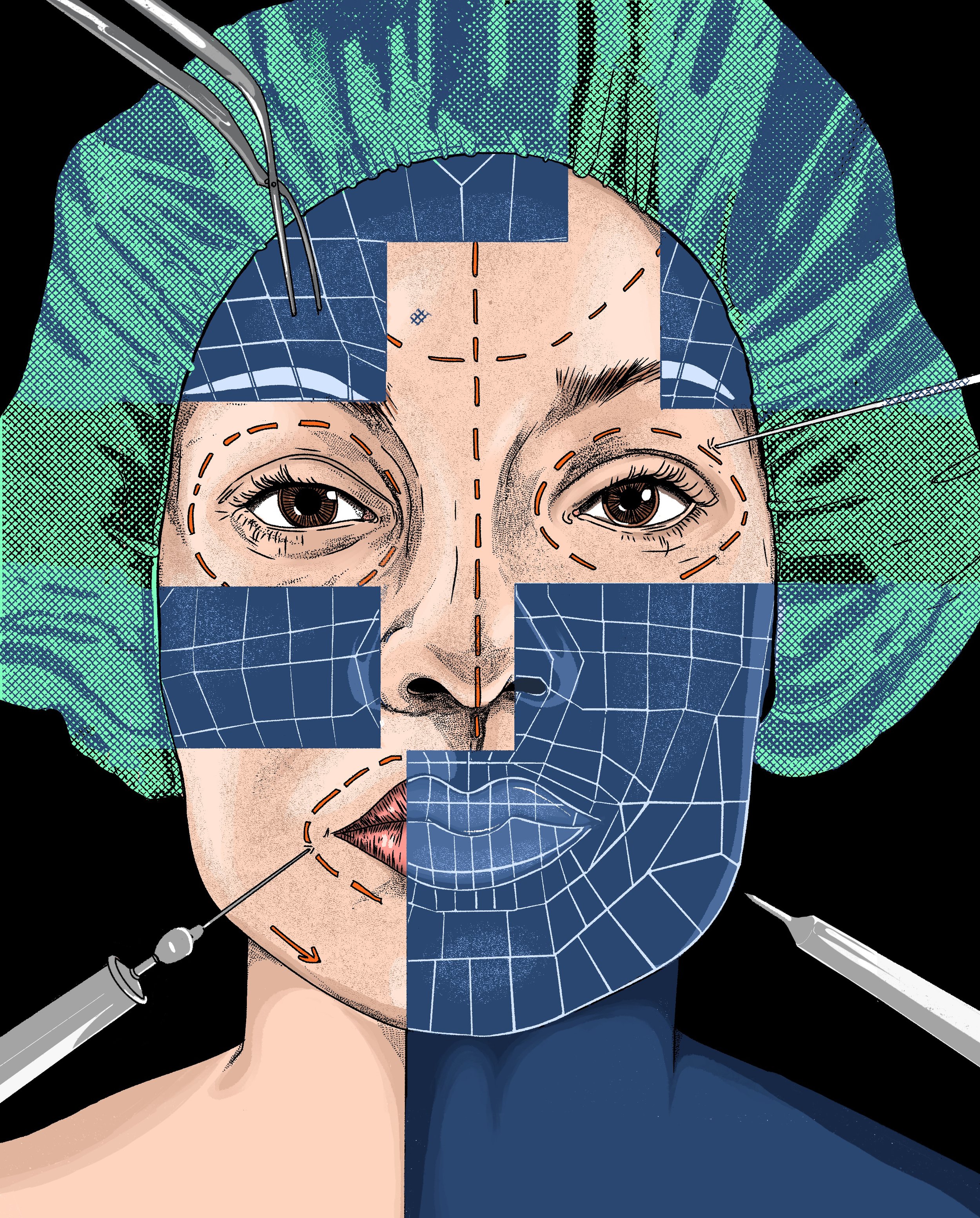 For The New Statesmen, The new era of cosmetic surgery and "AI face"