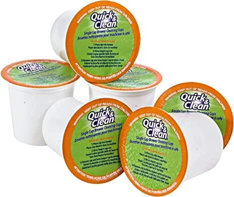 6-Pack of Cleaning Cups for Keurig K-Cup Machines