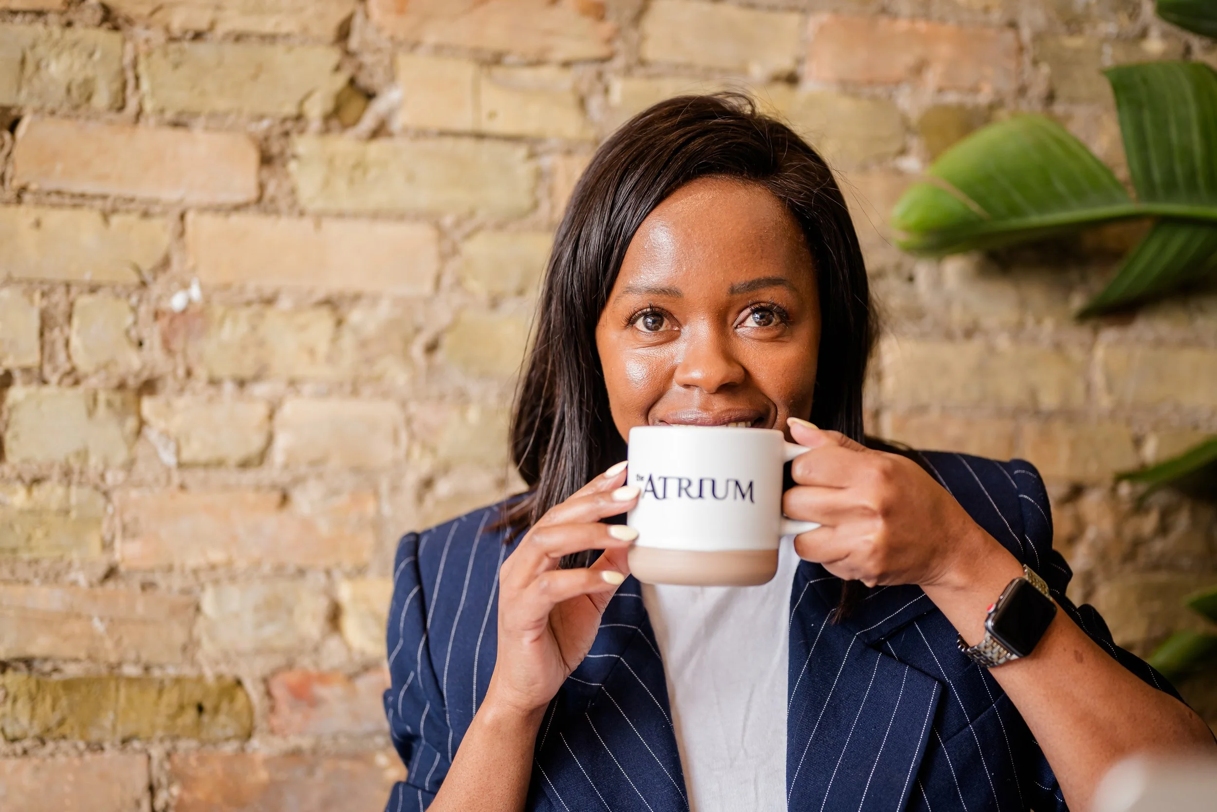 coworking and drinking good coffee at The Atrium