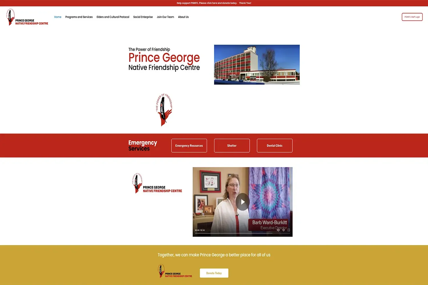 Prince George Native Friendship Centre - Prince George, BC