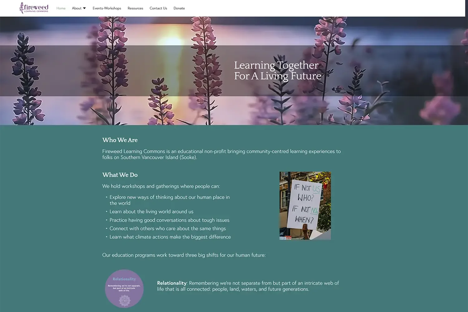 Fireweed Learning Commons - Sooke, BC