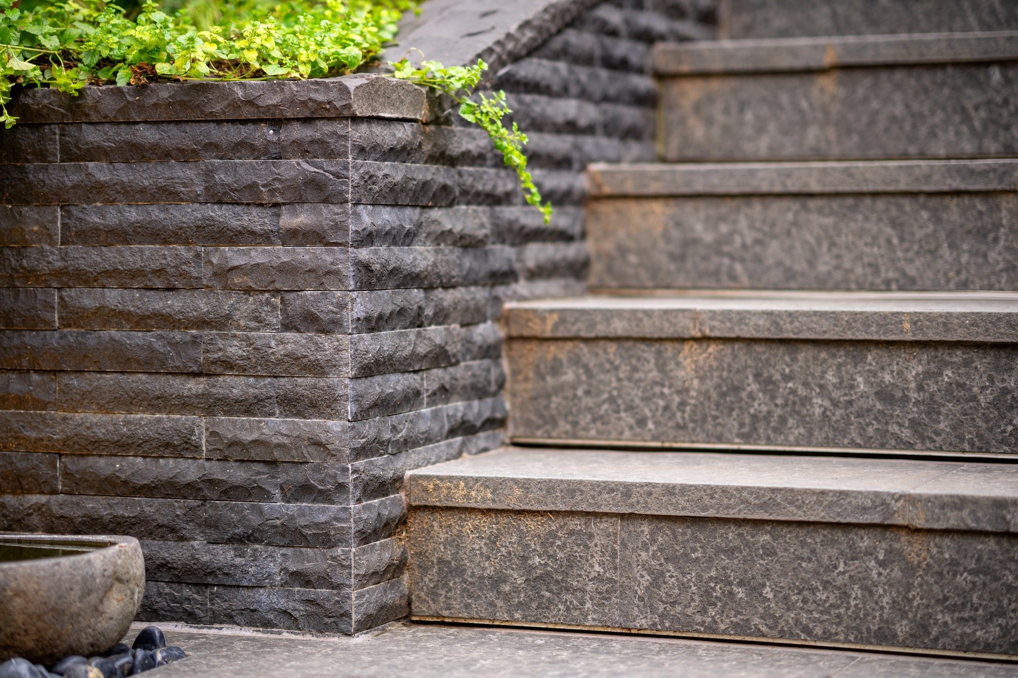 Stone staircase in Corona Heights