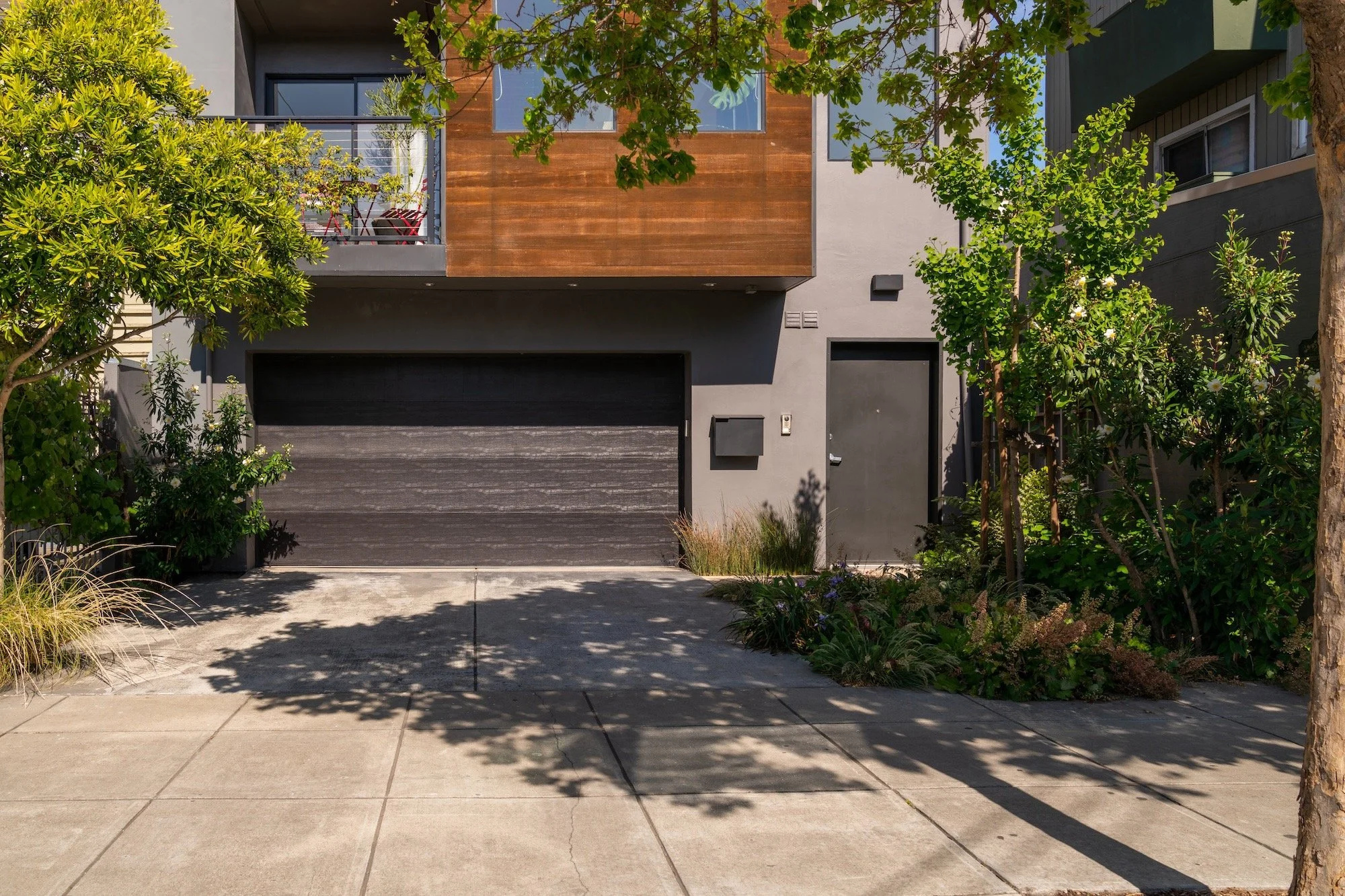 Front yard garden in the Mission District