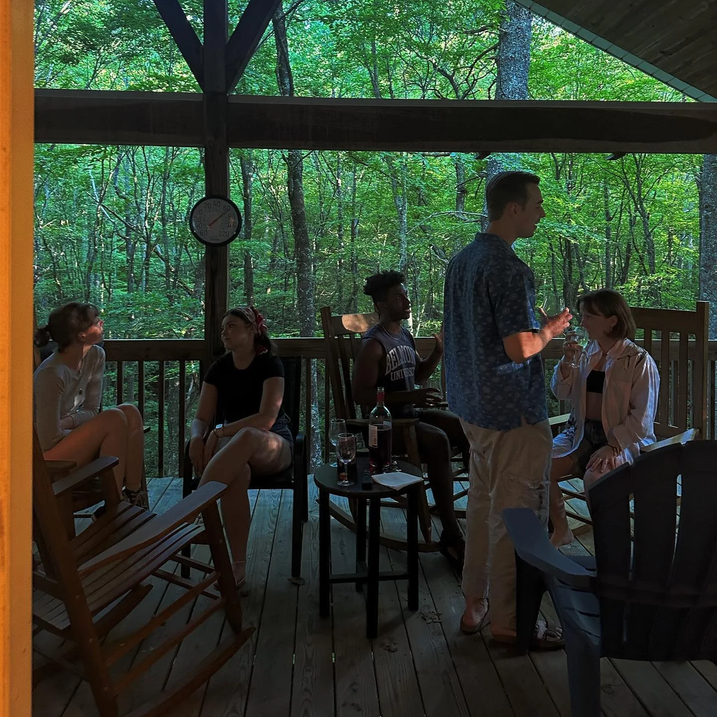 met a bunch of awesome people in the woods. neat guys. one might say.