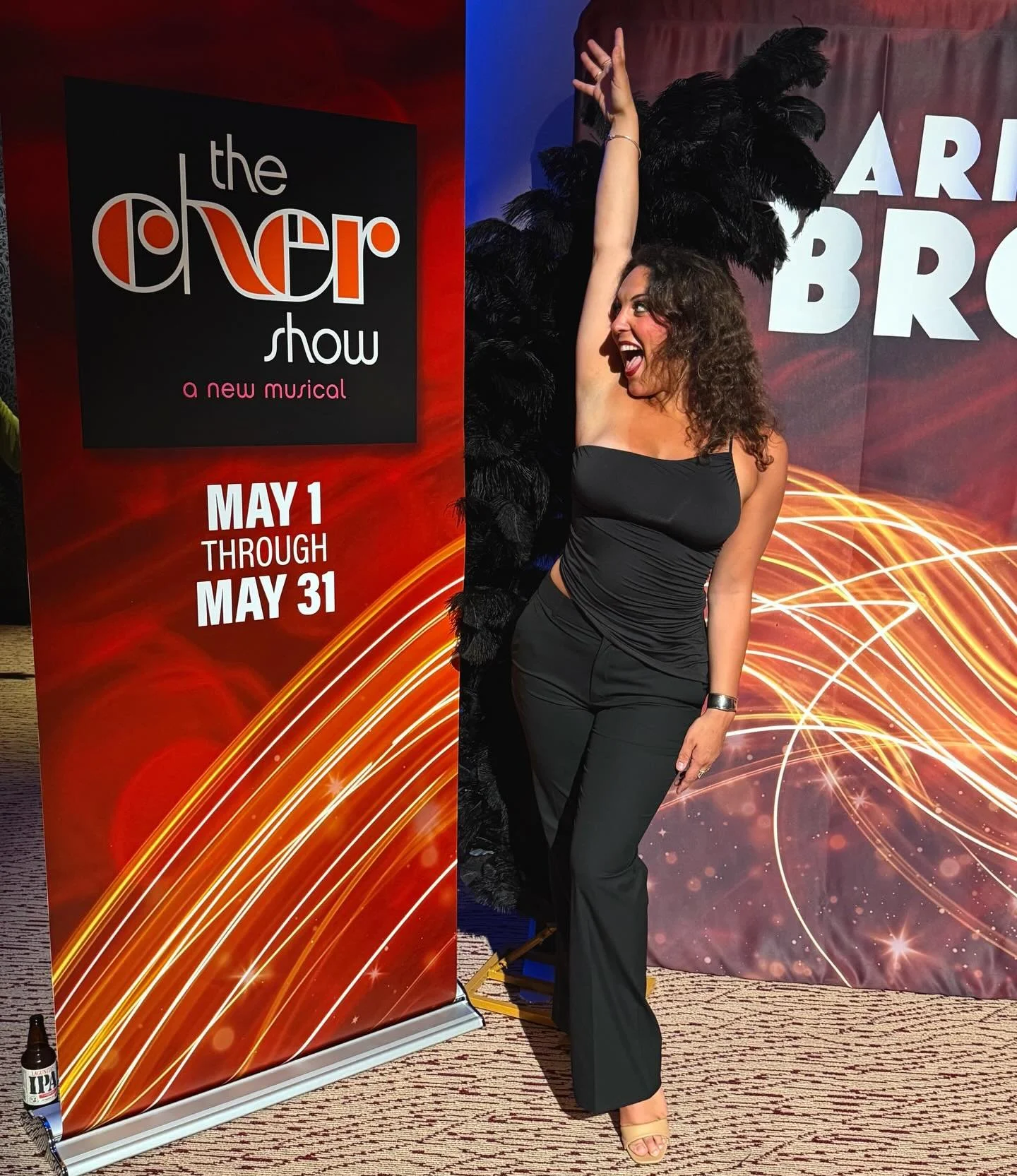 Ladies. FRONT AND CENTER. 

I am completely overwhelmed with joy and gratitude. I cannot believe this is my job. 

Thank you x 1000 @arizonabroadway and @kwo1179 🪩💋