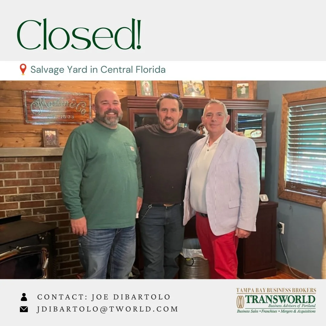 Salvage Yard in Central Florida!

With a motivated seller and a cash buyer, it's a perfect recipe for success! With over 35 years in the salvage business, this 16-acre lot and 3-bedroom home are in good hands!

Best of luck on your new endeavor!