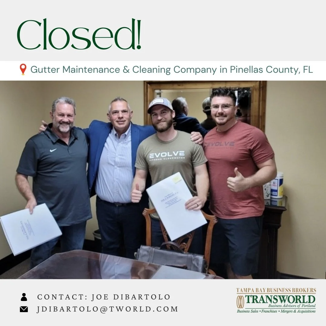 A well-established and highly rated Gutter Maintenance & Cleaning Company in Pinellas County, Florida! Both the buyers and sellers were awesome through the whole process! 

Doing great deals for great people!
