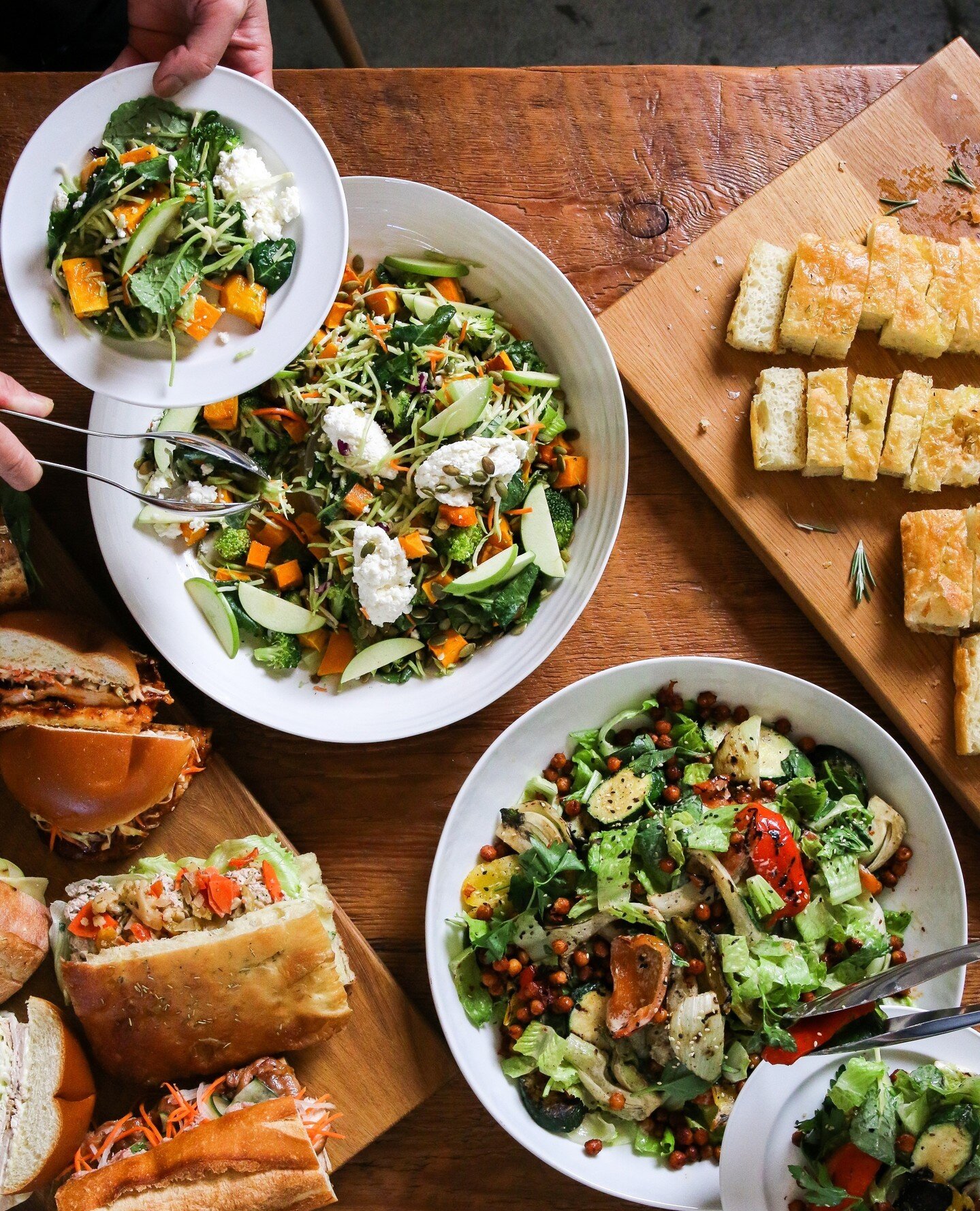 Sandwiches and salads were made for summer parties. Whether it's a boardroom luncheon, backyard picnic, or pool party, they are the perfect addition to any summer celebration!