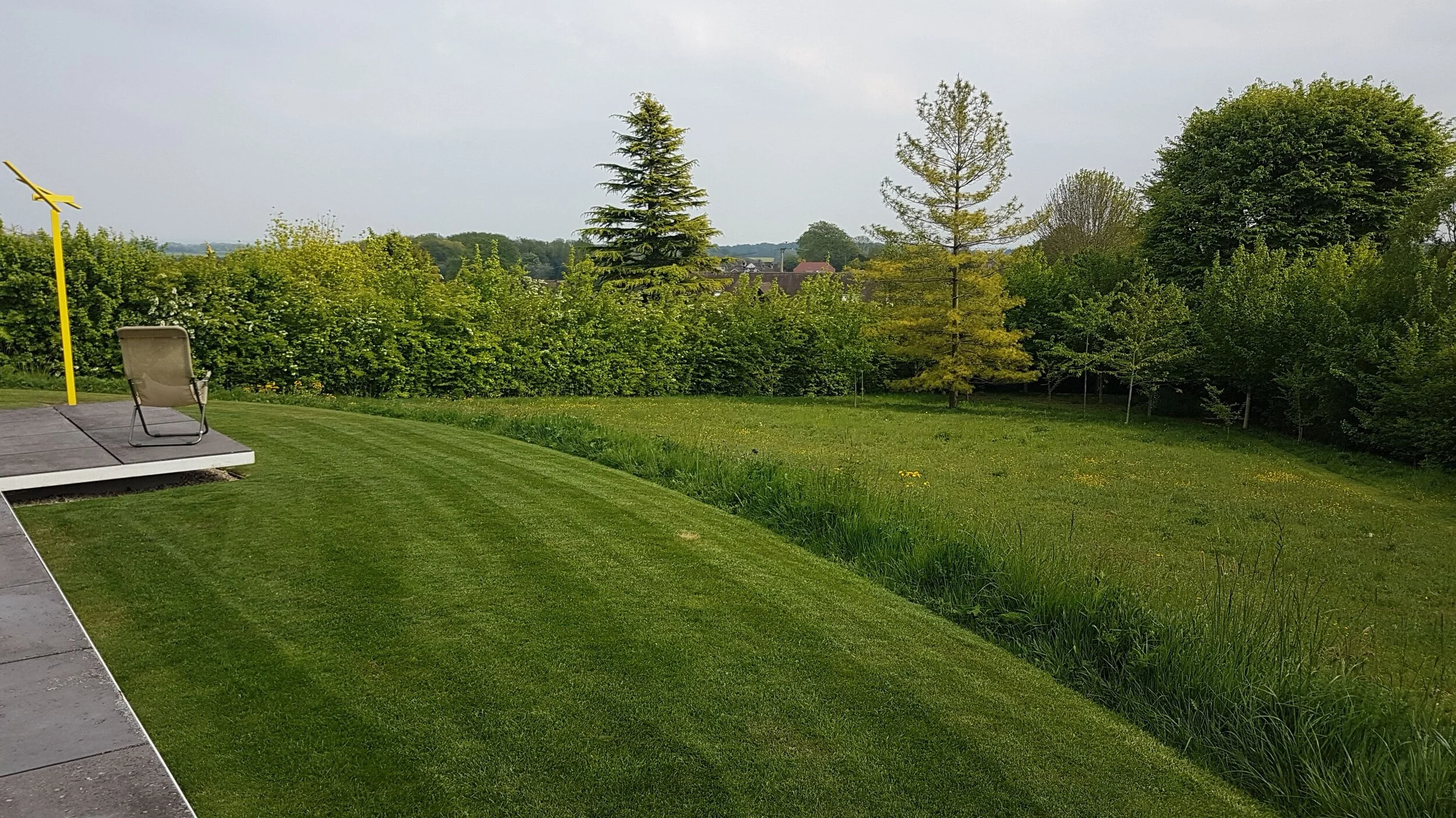 Lawn mowing