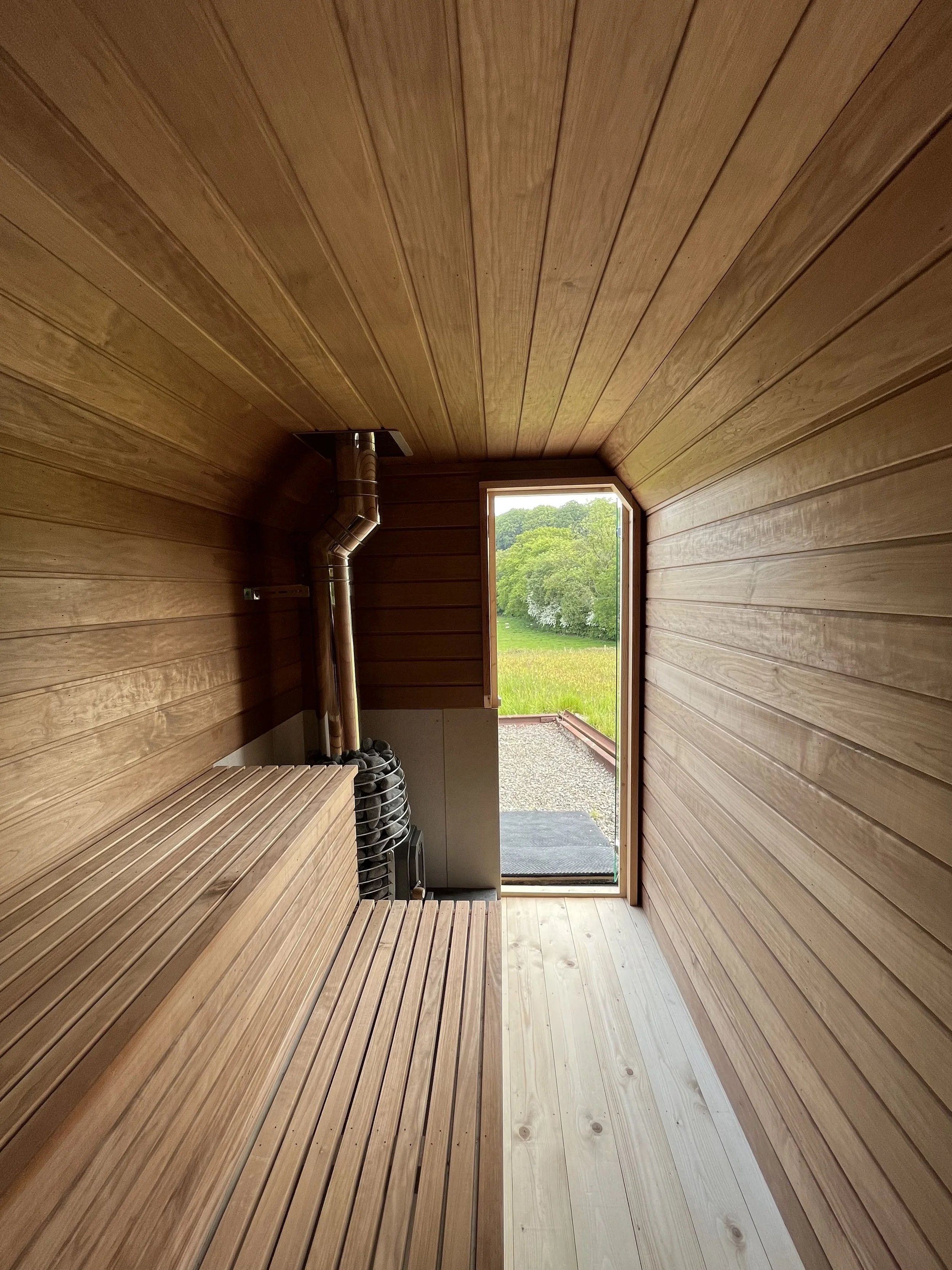 Horsebox Woodfired Sauna, Bristol — Pods of Wales