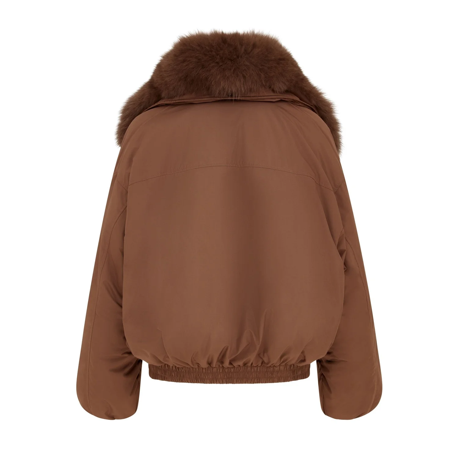 FUR TRIM PUFFER — ELVIRÉ