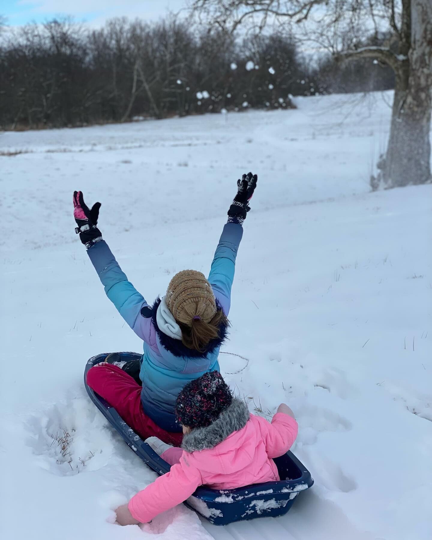 &ldquo;Northern Indiana is a beautiful place to be right now with a snow covered landscape.&nbsp;Snow is so peaceful, the quiet and gentle light it radiates.&nbsp;I love playing in snow with my girls. When we play we are present, enjoying the moment,