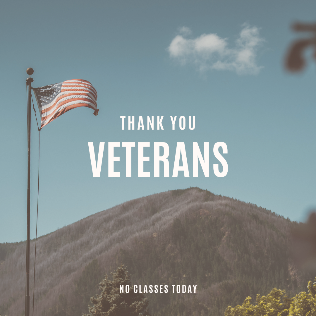 Veterans Day - No Classes