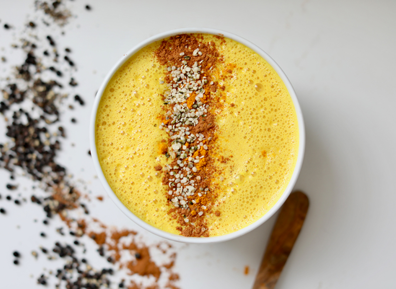 A Healing Turmeric Latte