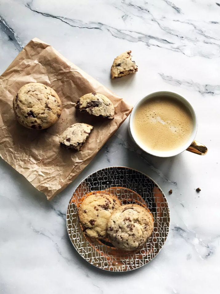 Gluten Free Banana Chocolate Chip Cookies