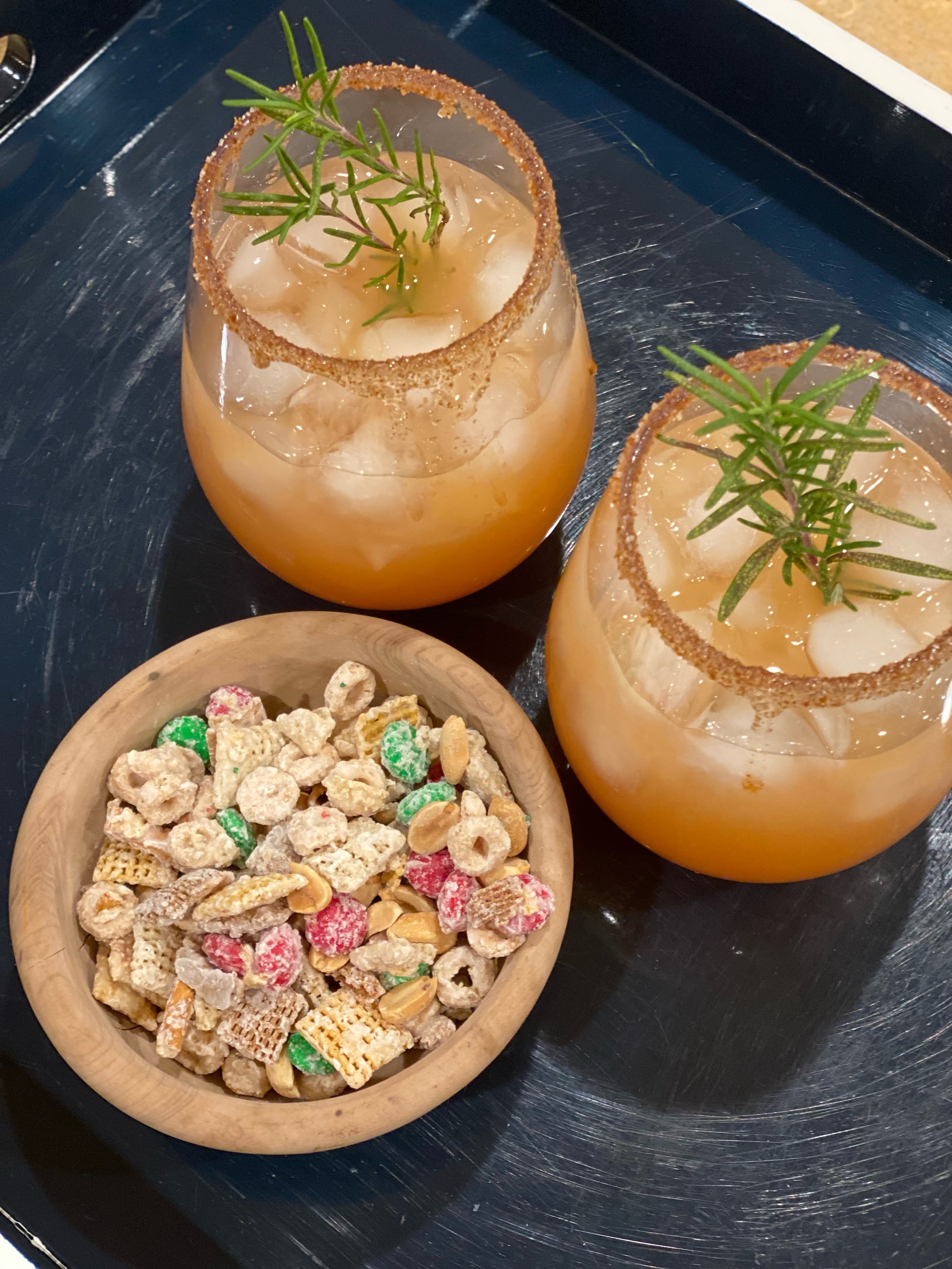 Apple Cider Cranberry Winter Margarita