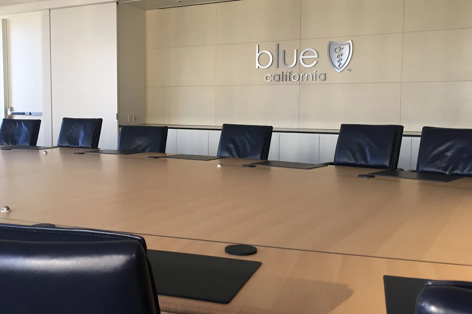 San Francisco, CA – Executive boardroom three-dimensional logo signage