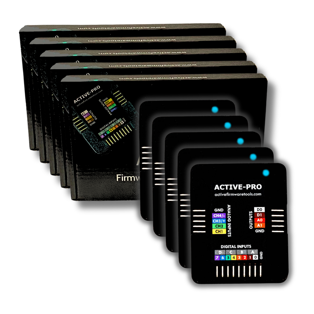 5-Pack of Active-Pro Debugger and  Logic Analyzer