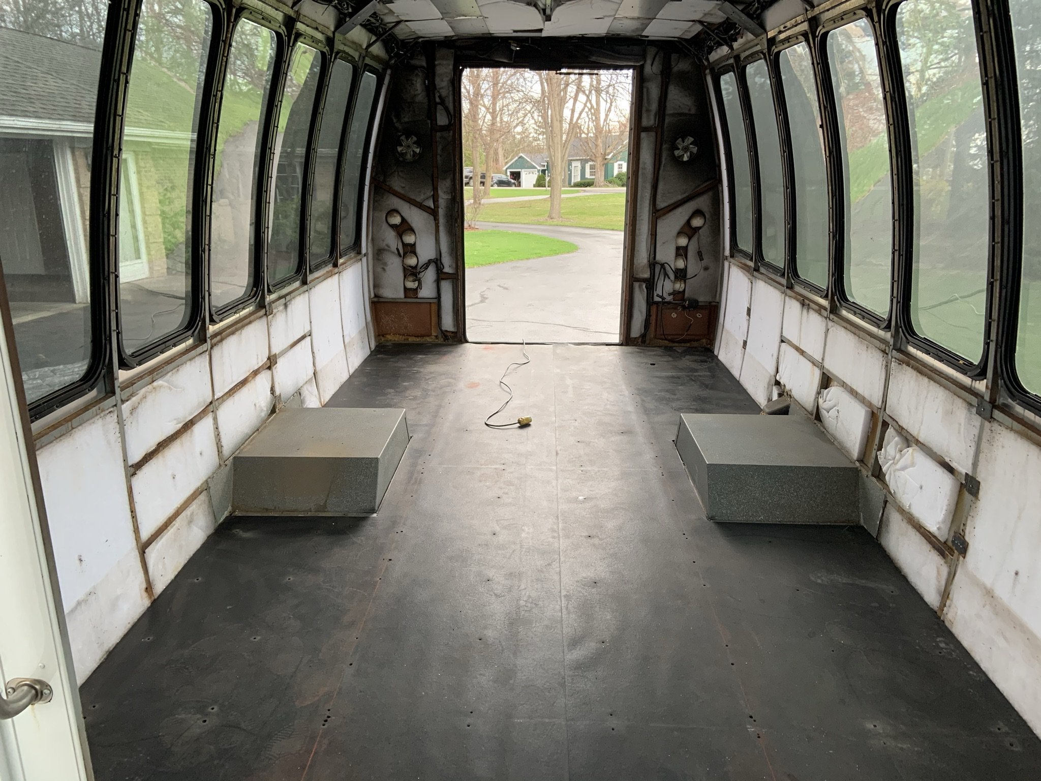 Need advice on shuttle bus conversion I plan to make an offer on