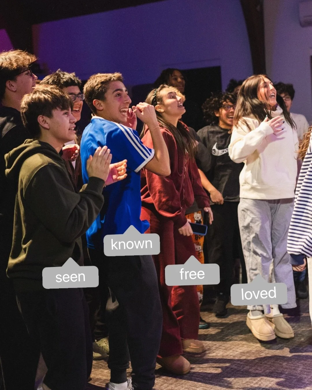 Reminder: you are who God says you are! 🙌

We can&rsquo;t wait to see you tonight at youth as we worship, grow, and go after God together. We&rsquo;re continuing our WORSHIP SERIES, and it&rsquo;s been 🔥

Bring a friend, come expectant, and get to 