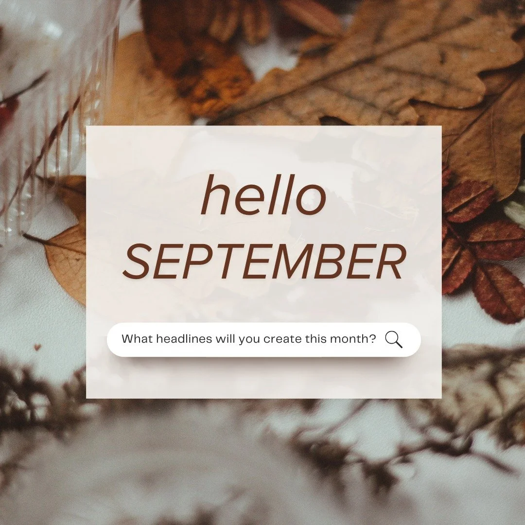 Hello, September. 🍂 New month, new opportunities to share stories that inspire. Our team is gearing up for a month of pitching, storytelling, and securing coverage that makes headlines.