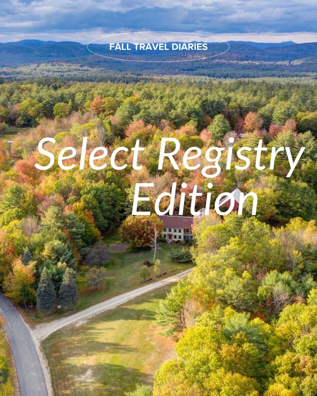 The colors are changing, and so are the destinations on our radar 🍂 Our #CIICClient @selectregistry offers a curated collection of inns and boutique stays made for fall travel. From mountaintop retreats to storybook towns, these properties set the s