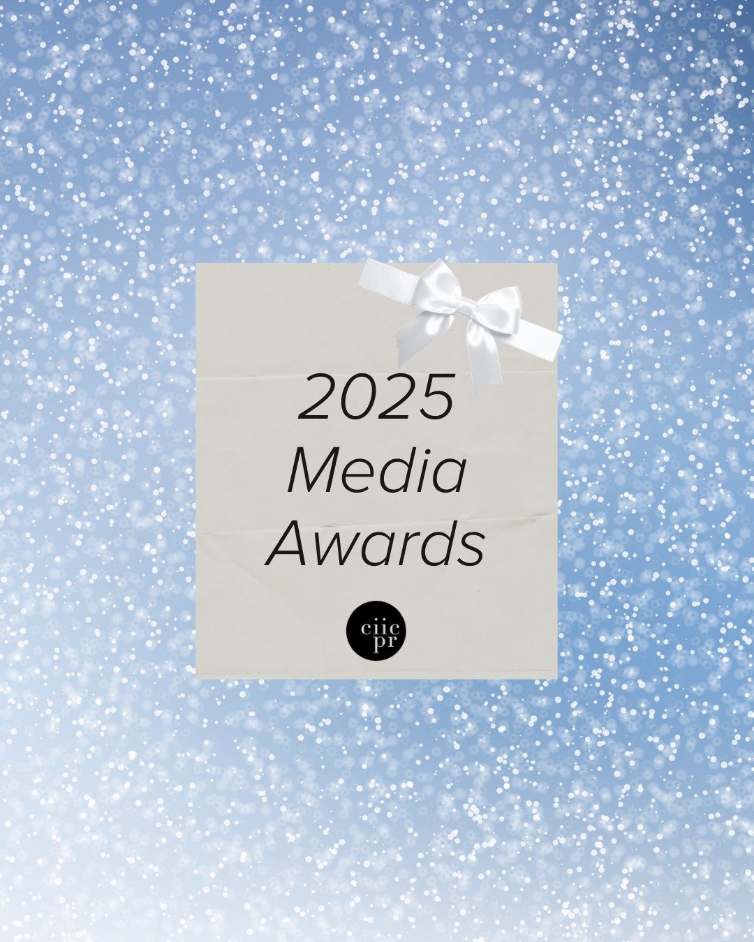 Behind every great story is a media contact who gives it a voice. With a fresh perspective, real intention and great collaboration.

CIIC PR&rsquo;s Media Awards are our way of recognizing the journalists and creators whose creativity and insight con