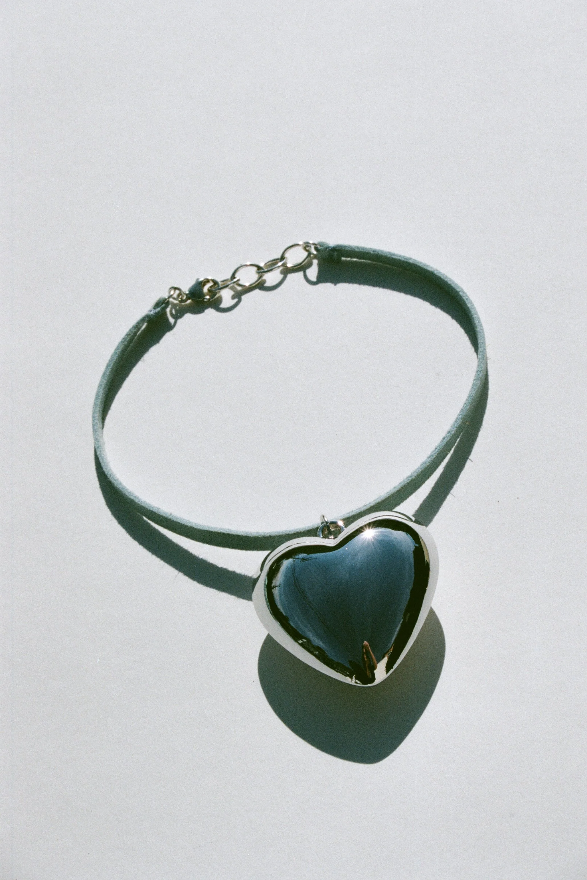 The Carla Choker in Cinderella Blue