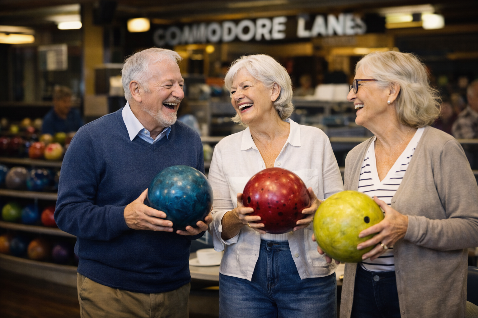 Commodore Lanes Bowling Outing