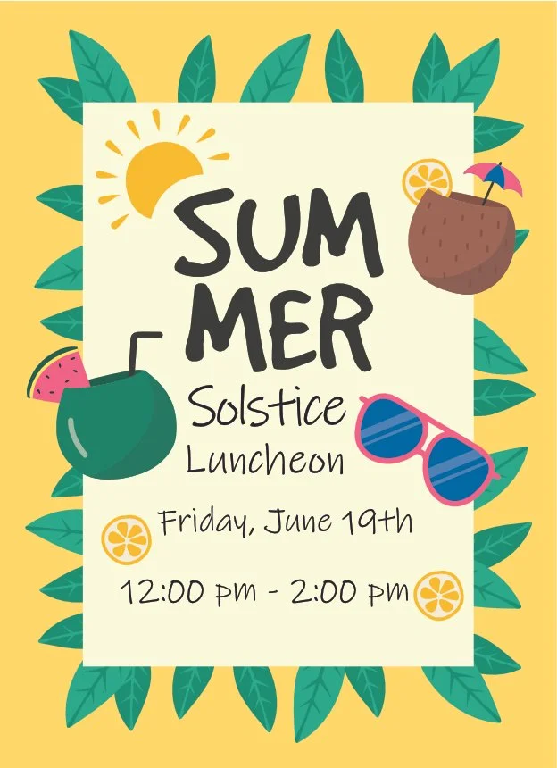 ☀️ Summer Solstice Luncheon ☀️