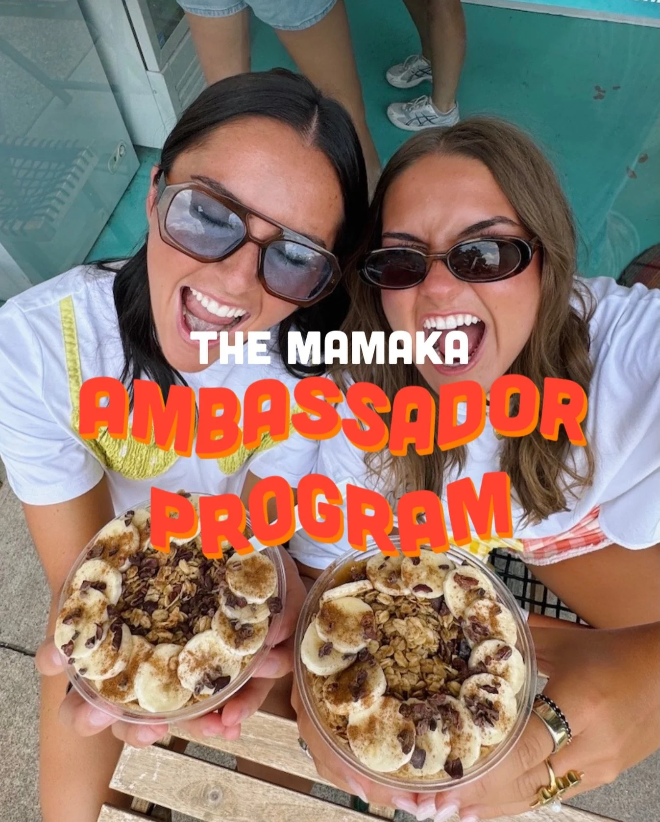INTRODUCING!!!! 🕺🪩🍾🌞 The mamaka ambassador program!!!!! bringing perks to YOU GUYS. THE LIFE OF MAMAKA. 🫶🏽🫶🏽🫶🏽 here&rsquo;s the deal: monthly credit to mamaka, merch, and exclusive access to allll our events!!!!! APPLICATIONS ARE NOW OPEN!!