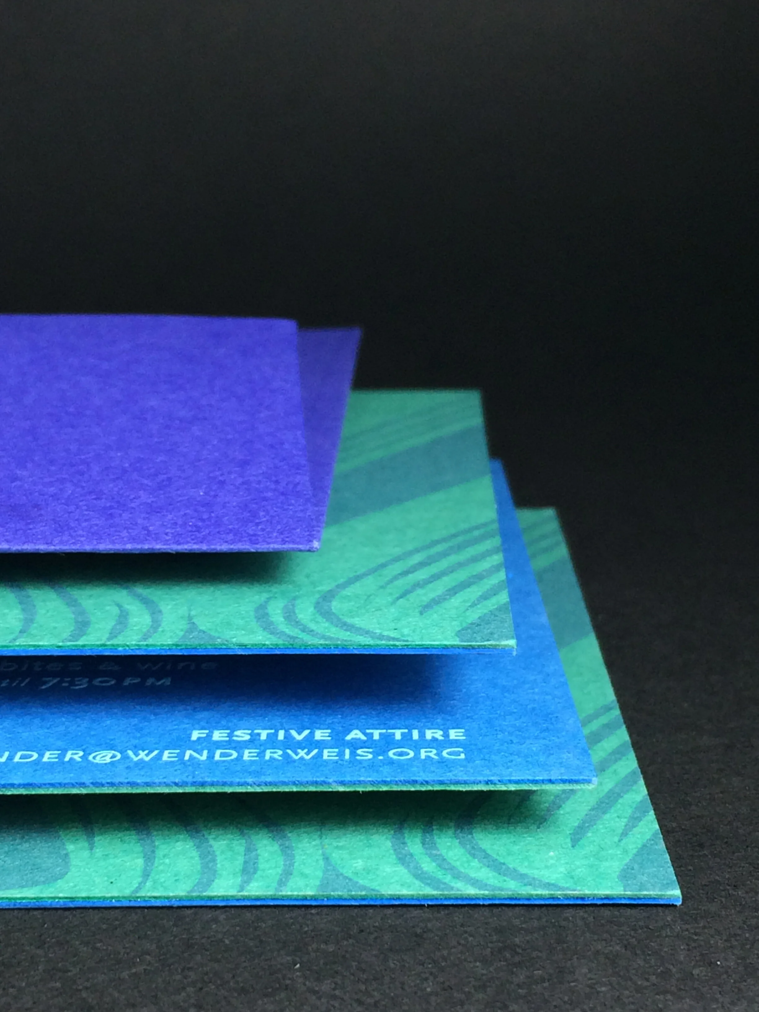 Wender Weis Foundation for Children | Engraved Invitation