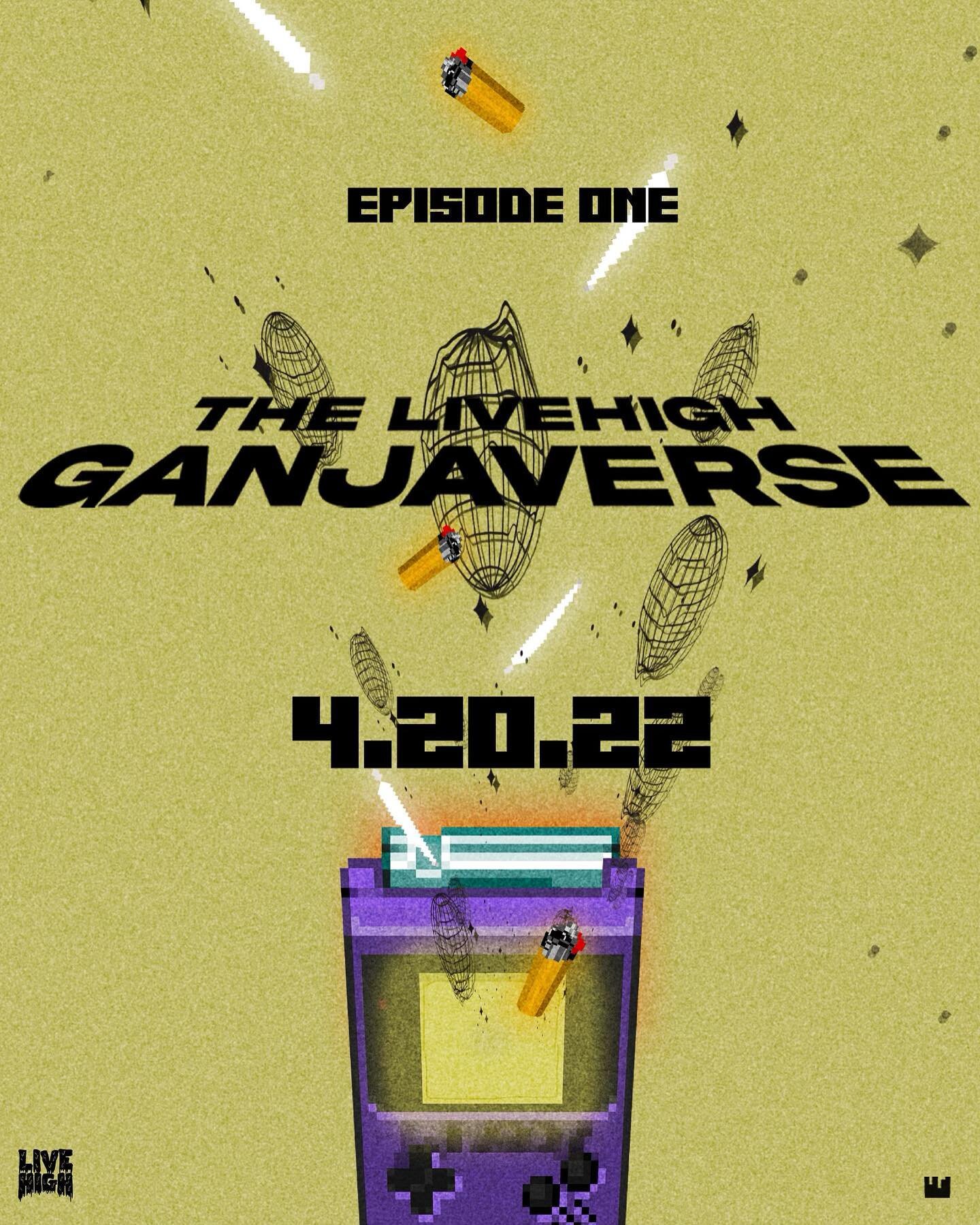 The Countdown Begins&hellip;

The LiveHigh Ganjaverse project Episode 1 drops on 4/20 (April 20.2022)

This Interactive project is gonna be a running multi-year platform that tells a very important and culturally significant story through

In this Pa