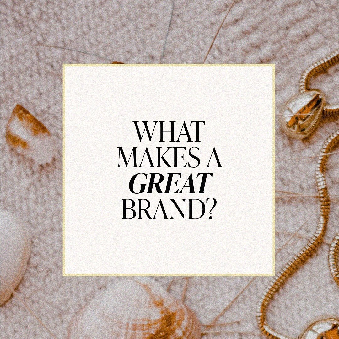 You'll want to save this for later✨

REAL TALK &mdash; Let's face it, thousands are talking about the importance of branding on the internet, but what makes a *great* brand? What is the secret sauce of those running a successful business with a stron