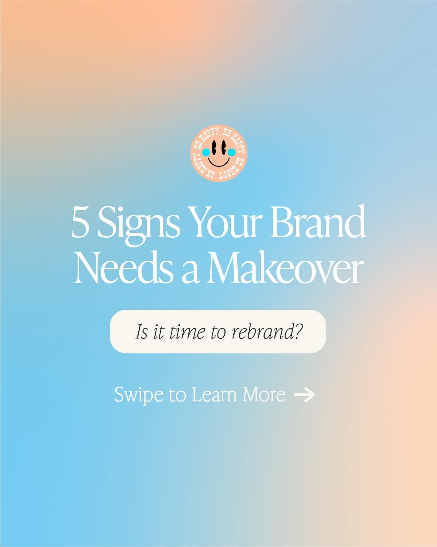 Let&rsquo;s talk about rebranding without hitting the panic button &ndash; trust me, after helping multiple clients successfully relaunch, I&rsquo;ve learned that knowing these signs before it&rsquo;s an emergency can be a game-changer for your busin