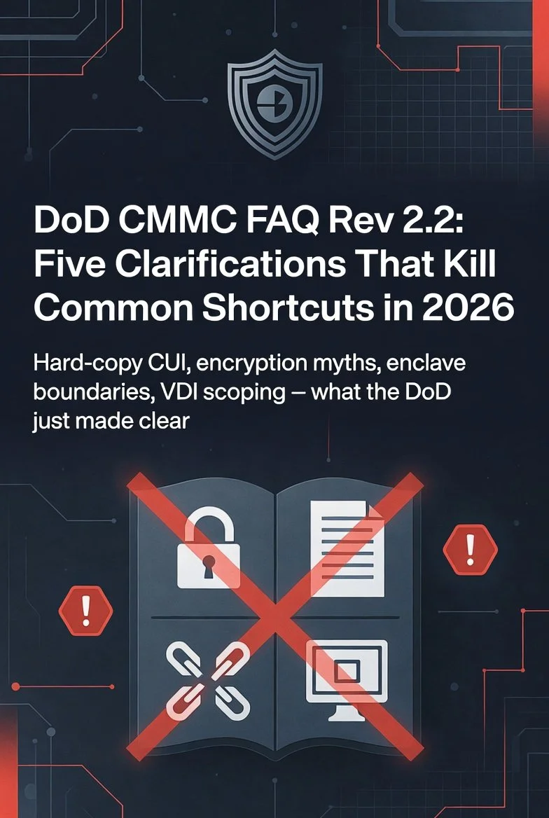 Stop. Your CMMC Scoping Strategy Might Be Built on Lies.