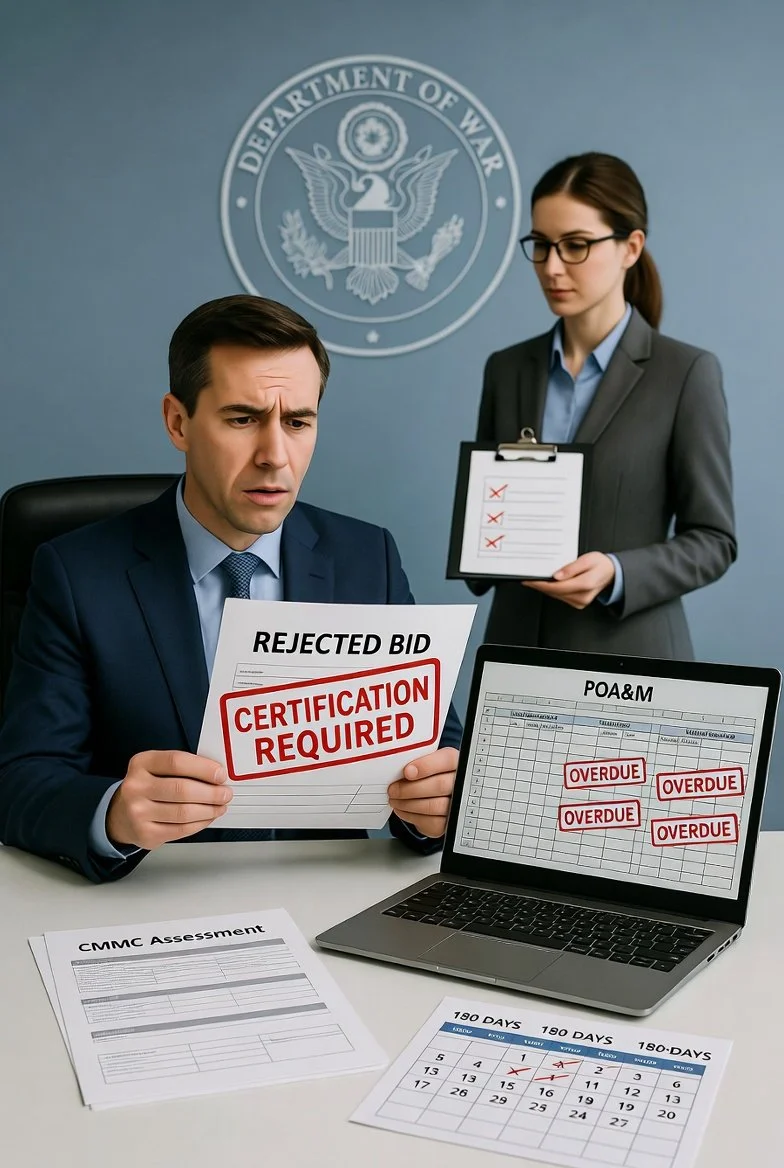 CMMC Level 2 Myths Still Costing Contractors Contracts: "We'll Fix It in the POA&amp;M" Edition